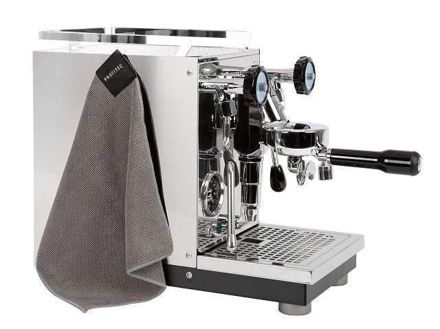 Profitec Barista-Tuch schwarz & grau (2er Set)